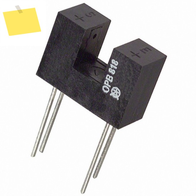 10PCS OPB818 SENSOR OPTO SLOT 5.33MM TRANS THRU 제품 이미지
