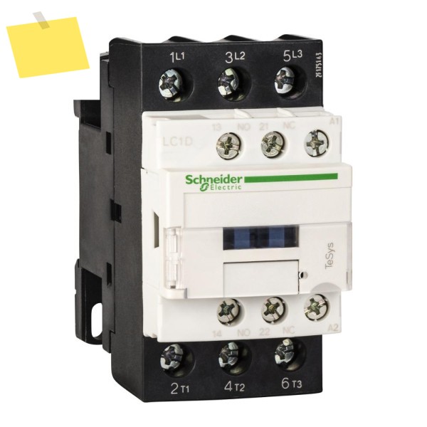 LC1D32P7C TeSys D 콘택터 3P3 NO AC-3 440V 32A - 230V 5060Hz 15KW 코일 제품 이미지