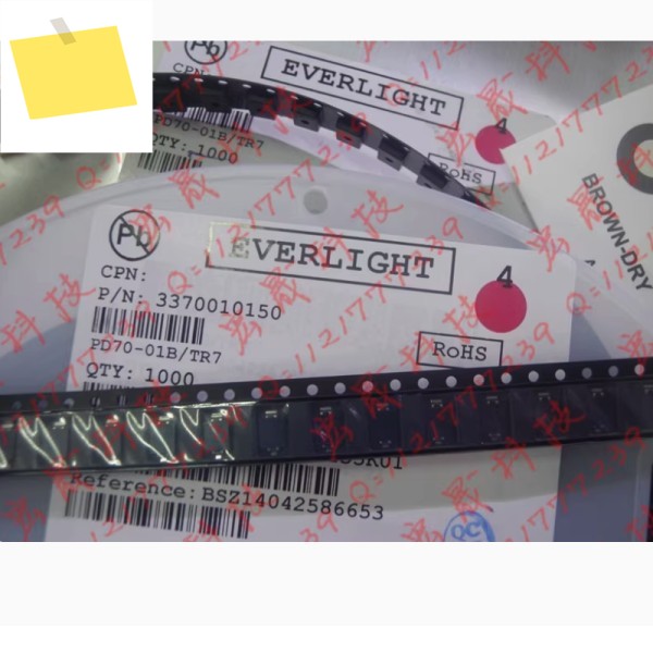 1000PCS PD70-01BTR7 포토다이오드 핀 IR FAST SW BK SMD 센서 변환기 광학 제품 이미지