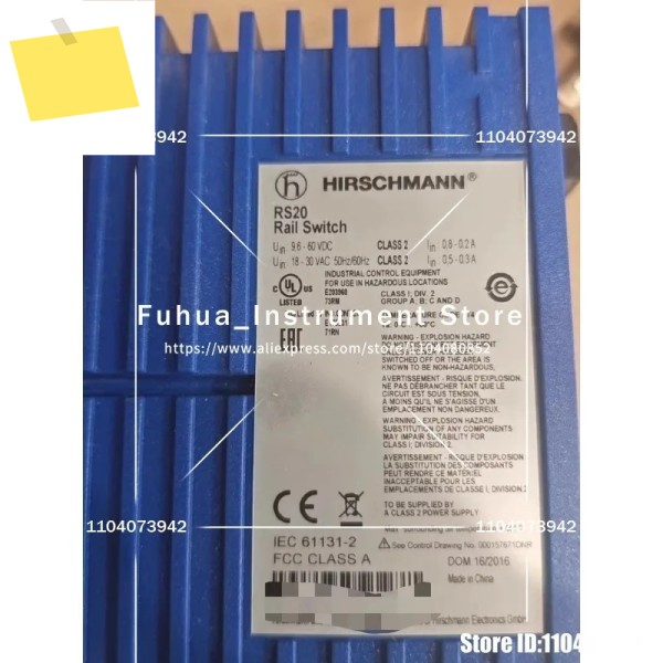 1PC 허스만 스위치 RS20-0800M2M2SDAEH 제품 이미지