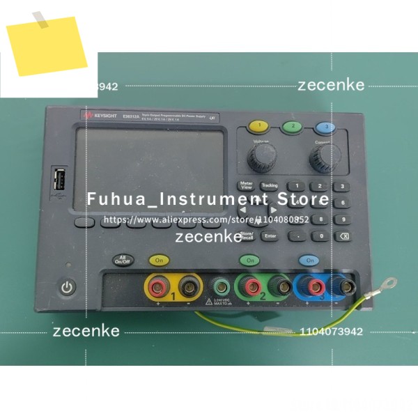 Agilent Keysight E36312A DC 전원 공급 장치, 삼중 출력, 6V, 5A 중고 상태 양호 제품 이미지