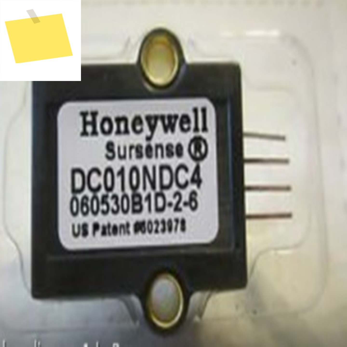 DC010NDC4 센서 압력차 10인치 H2O 4SIP 제품 이미지