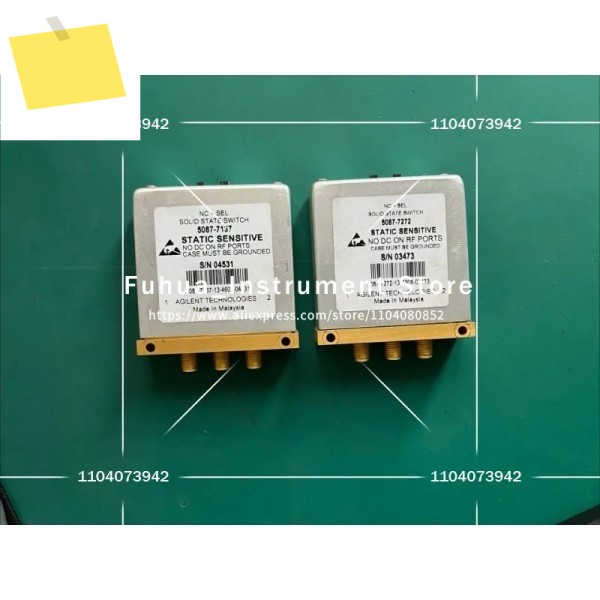 1개만 키사이트 애질런트 5087-7272 전자 스위치 E5071C용 양호한 상태로 테스트됨 제품 이미지