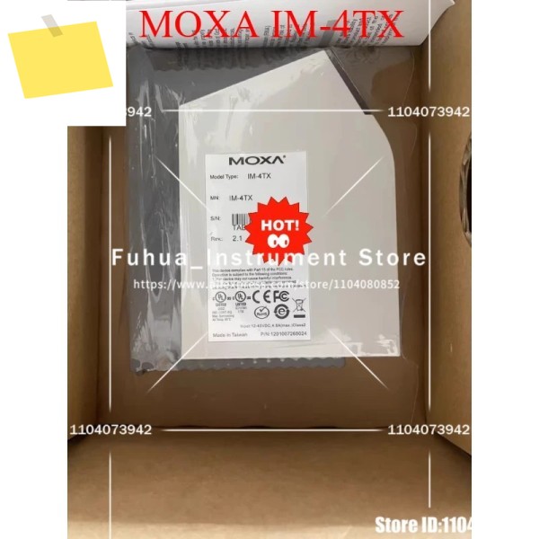 1PC Moxa MOXA IM-4TX V2.1 산업용 이더넷 스위치 인터페이스 모듈 제품 이미지