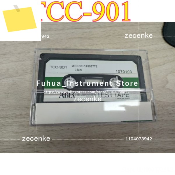 1PC 새 제품 ABEX TCC-901 미러 카세트 18um 테스트 테이프 좋음 제품 이미지