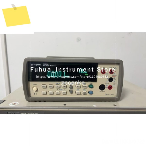 1개 키사이트 애질런트 34405A DMM 5½ 디지털 멀티미터 USB 인터페이스 포함 양호한 상태로 테스트 완료 제품 이미지