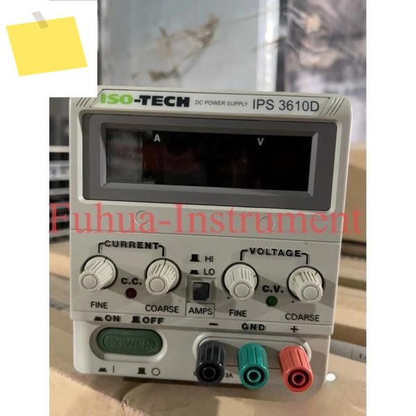 ISO-TECH IPS 3610D DC 전원 공급 장치 10A 양호한 상태로 사용됨 제품 이미지