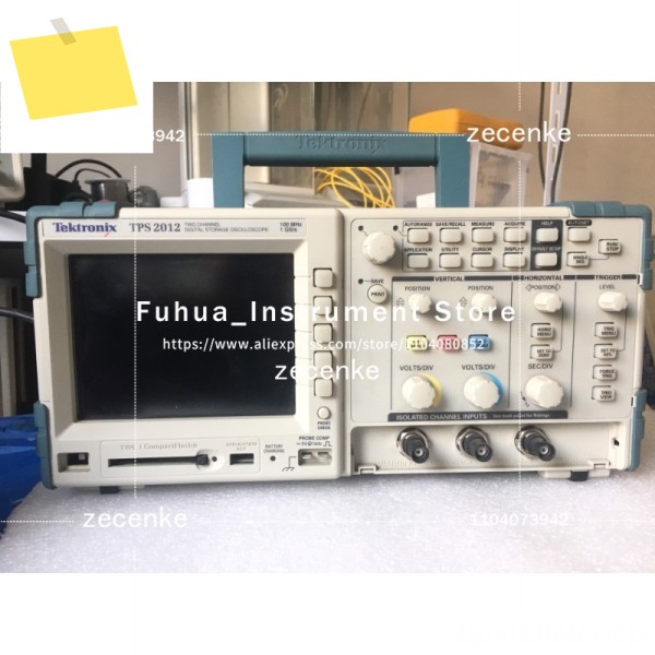 1PCS Tektronix TPS2012 100MHz 1GSs 2CH 오실로스코프 중고 제품 이미지