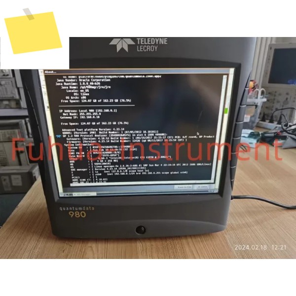 Lecroy Quantun Data 980B Teledyne 고급 HDMI VideoTest 플랫폼 생성기 제품 이미지