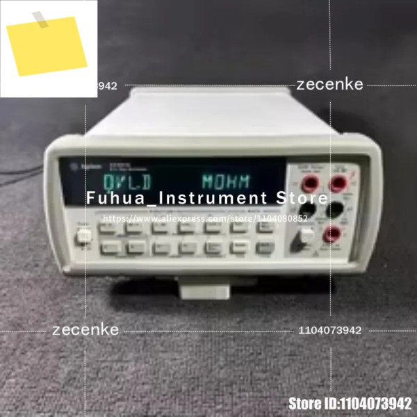 1개 애질런트 34401A 벤치탑 6.5자리 멀티미터 양호한 상태로 테스트됨 제품 이미지
