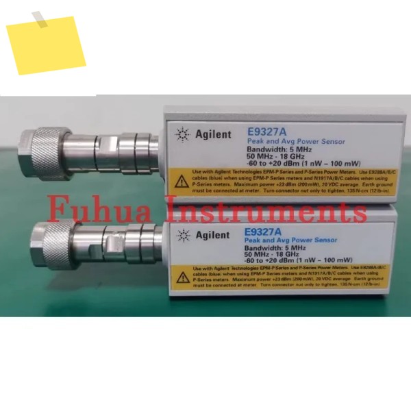 1PC KeysightAgilent E9327A E-시리즈 피크 평균 전력 센서 50MHz ~ 18GHz 양호한 상태로 테스트됨 제품 이미지