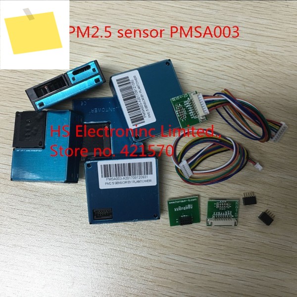 5PCS 레이저 PM2.5 먼지 센서 G10 고정밀 농도 디지털 입자 PMSA003+USB+케이블 A 제품 이미지