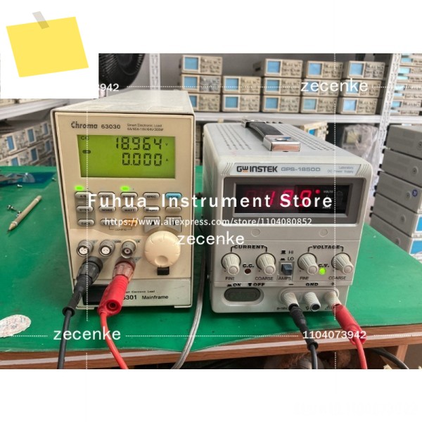 GW Instek GPS-1850D 조절식 가변 DC 전원 공급 장치 0-20V 0-5A 중고 제품 이미지