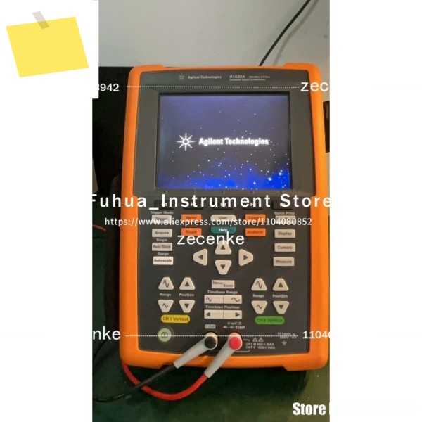 KEYSIGHT Agilent Technologies U1620A 2채널 200MHz 휴대용 오실로스코프 중고 상태 좋음 제품 이미지