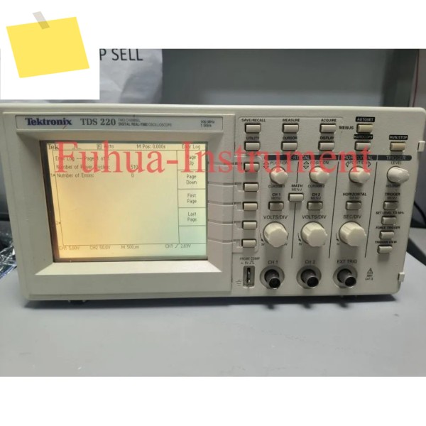 Tektronix TDS 220 2채널 디지털 실시간 오실로스코프 100MHz 1GSs 제품 이미지
