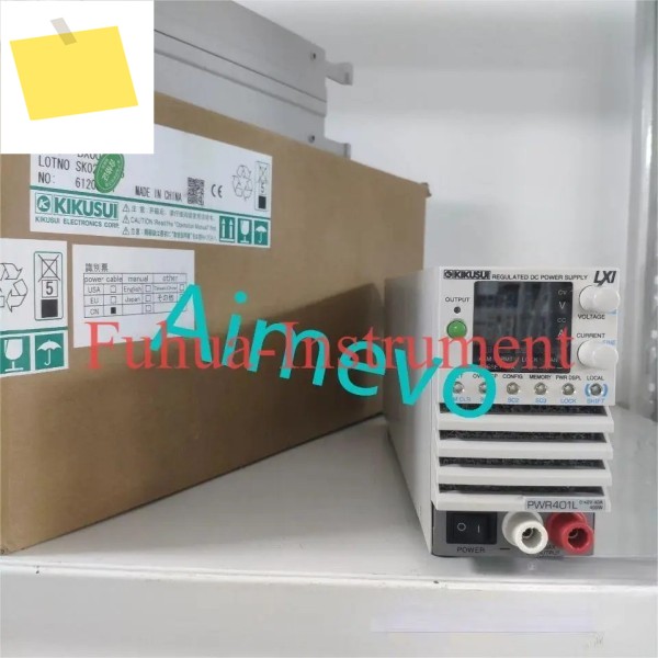 KIKUSUI 조정 DC 전원 공급 장치 PWR401L 0-40V 40A 새 제품 제품 이미지