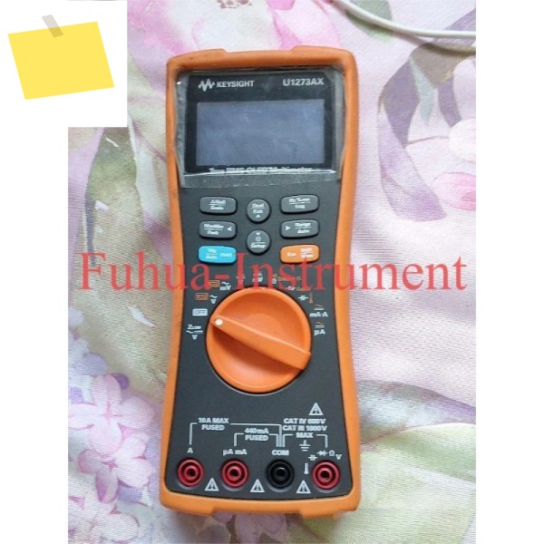 KeysightAgilent U1273AX 4 12 휴대용 디지털 멀티미터 상태 양호하게 사용됨 제품 이미지