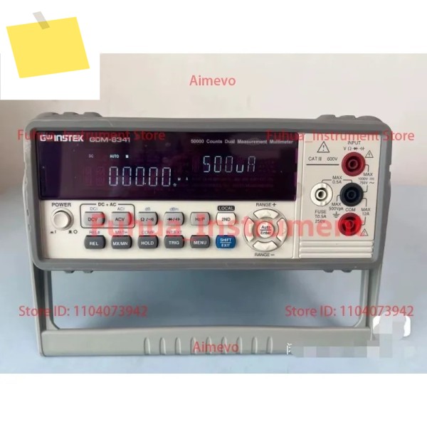1PCS GW Instek GDM-8341 5000 카운트 양측 측정 멀티미터 양호한 상태로 사용됨 제품 이미지