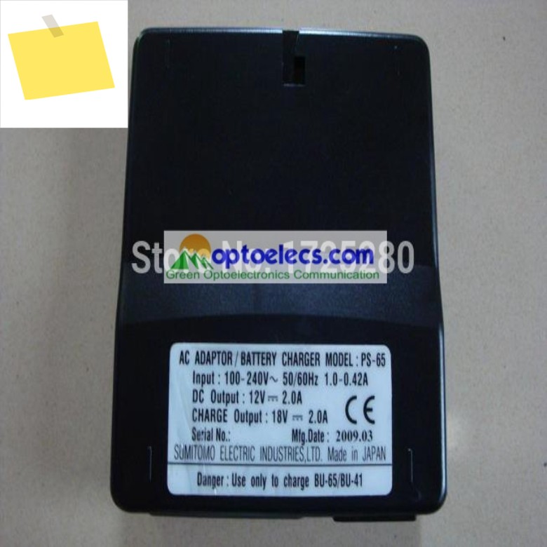 Sumitomo PS-65 AC 어댑터, Type37 광섬유 융착 접속기용 제품 이미지