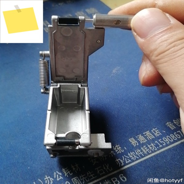 Original Fiber Scrap Collector waste bin for CT-06 optical cleavergar bage box 제품 이미지