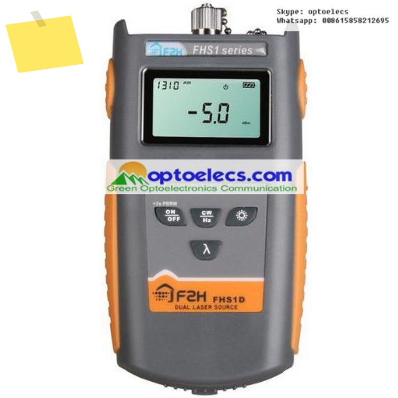 그란웨이 FHS-1D03 기본 멀티모드 광원, FC 커넥터, 운반 케이스 포함, 850, 1300nm, -5dB 제품 이미지