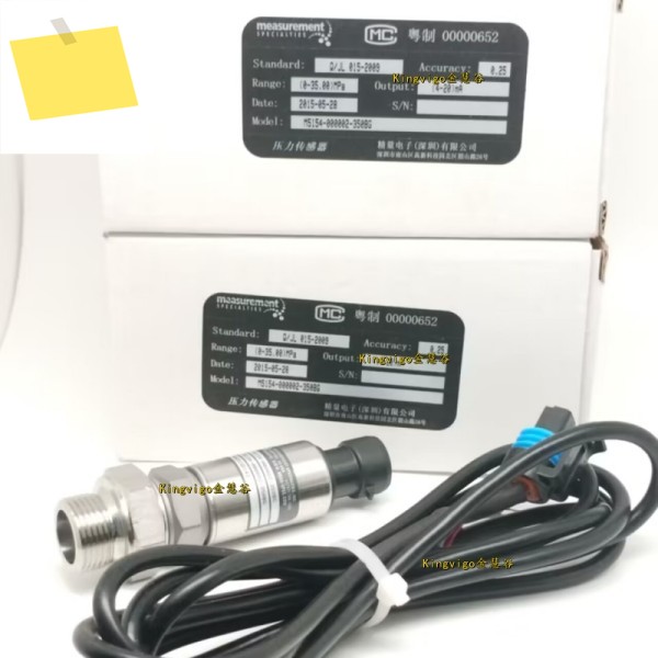 M5154-000002-350BG MEAS 압력 센서는 산업 자동화 시스템에 사용할 수 있습니다. 새롭고 독창적인 제품 이미지
