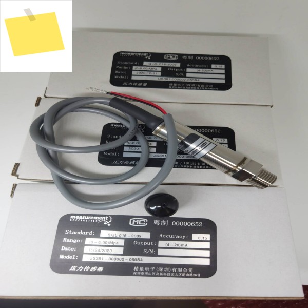 미국381- 000002 -060BA MEAS 압력 센서 신품 제품 이미지