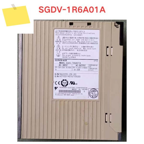 중고 SGDV-1R6A01A 서보 드라이버 기능 테스트 OK 제품 이미지