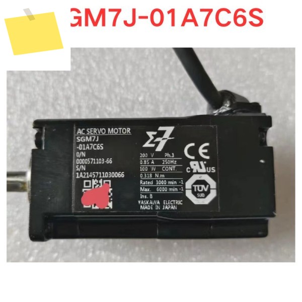 중고 SGM7J-01A7C6S 서보 모터 기능 테스트 OK 제품 이미지