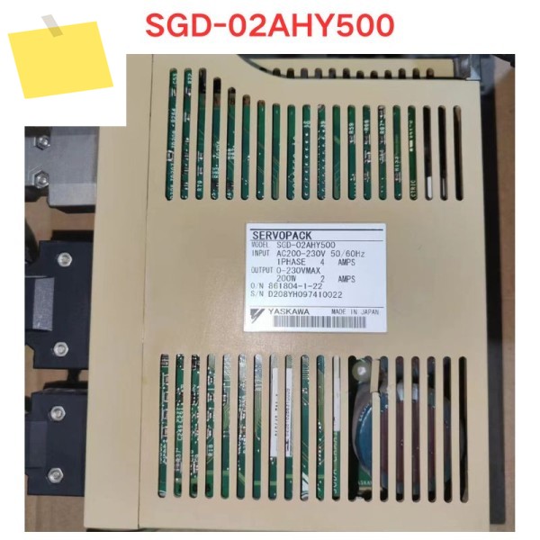 중고 SGD-02AHY500 서보 드라이버 기능 테스트 OK 좋은 품질 새 제품 제품 이미지