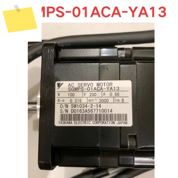 중고 SGMPS-01ACA-YA13 서보 모터 기능 테스트 OK 제품 이미지