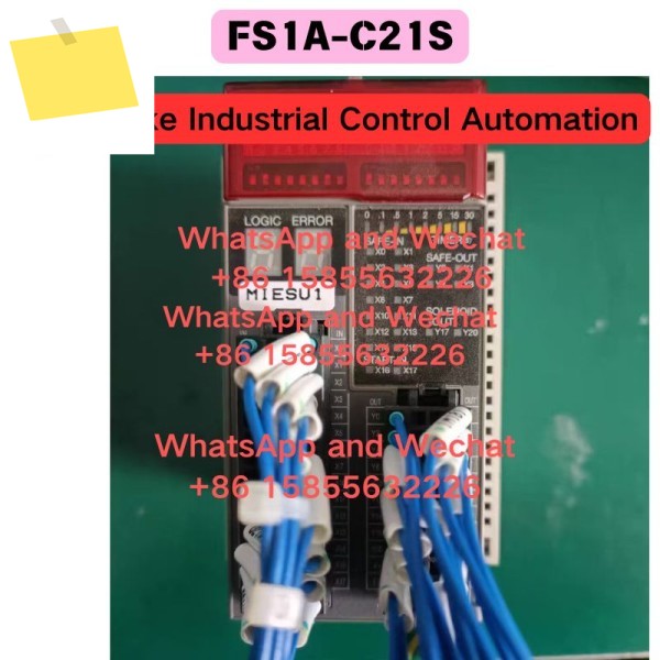 중고 FS1A-C21S 안전 컨트롤러 기능 테스트 OK 제품 이미지