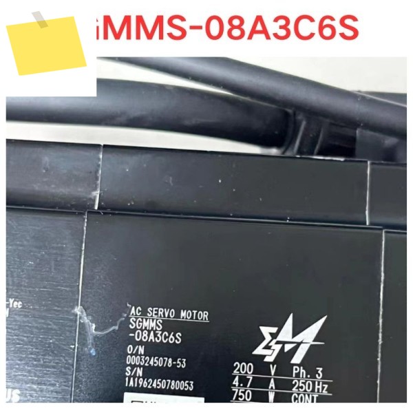 중고 SGMMS-08A3C6S 서보 모터 기능 테스트 OK 제품 이미지