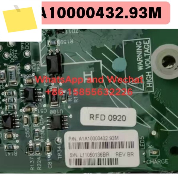 A1A10000432.93M 고전압 주파수 변환기 전원 장치 드라이브 보드 기능 테스트 완료 제품 이미지