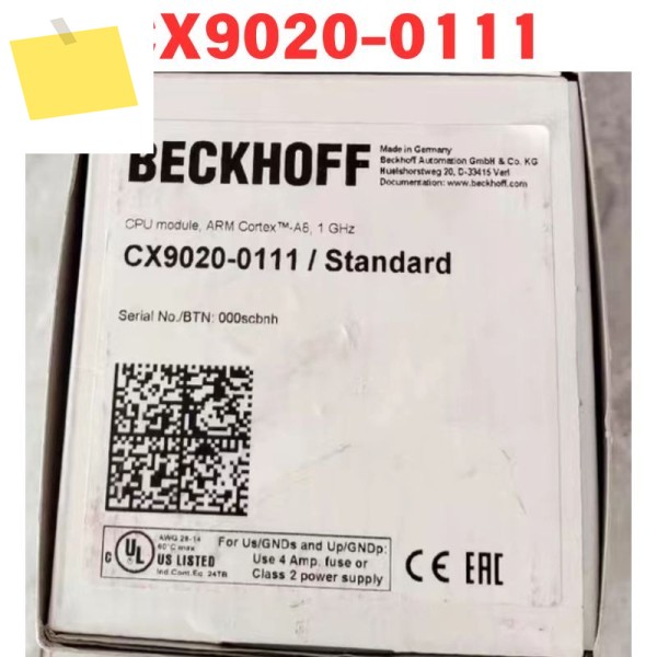 신품 CX9020-0111 PLC 컨트롤러 제품 이미지