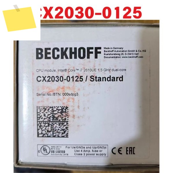 CX2030-0125 PLC 컨트롤러 기능 테스트 완료 제품 이미지