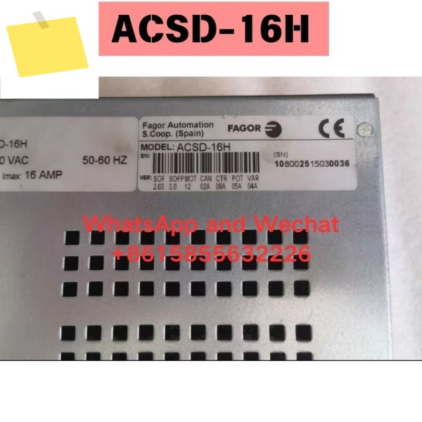 중고 ACSD-16H 드라이버 기능 테스트 OK 제품 이미지