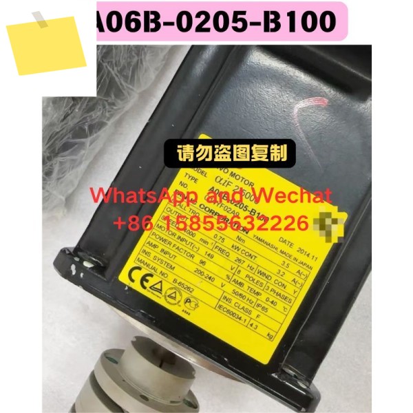 중고 전기 기계 A06B-0205-B100 기능 테스트 OK 제품 이미지