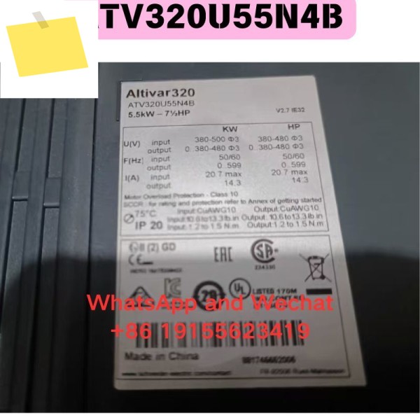 신품 원본 및 중고 ATV320U55N4B 주파수 변환기 기능 테스트 OK 제품 이미지