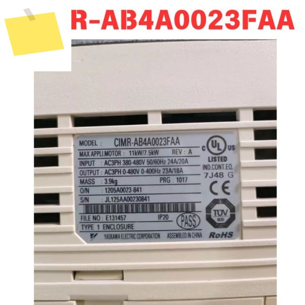 중고 CIMR-AB4A0023FAA 인버터 기능 테스트 OK 제품 이미지