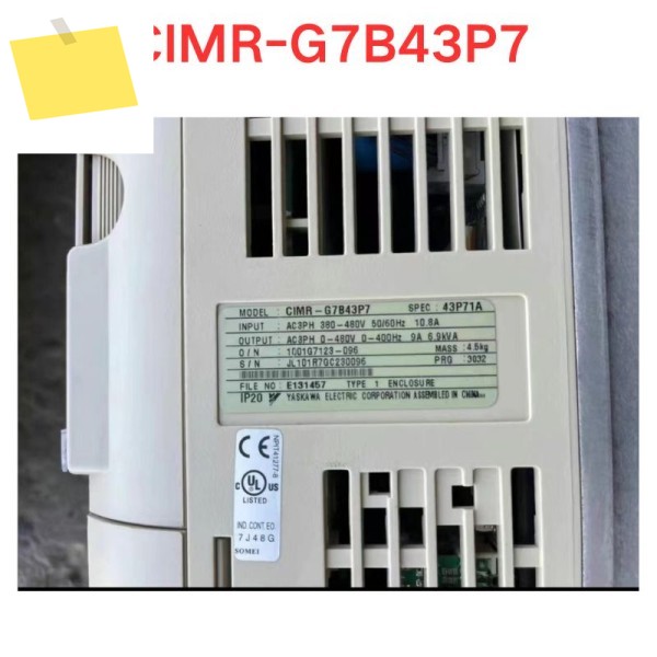 중고 CIMR-G7B43P7 서보 드라이버 기능 테스트 OK 제품 이미지