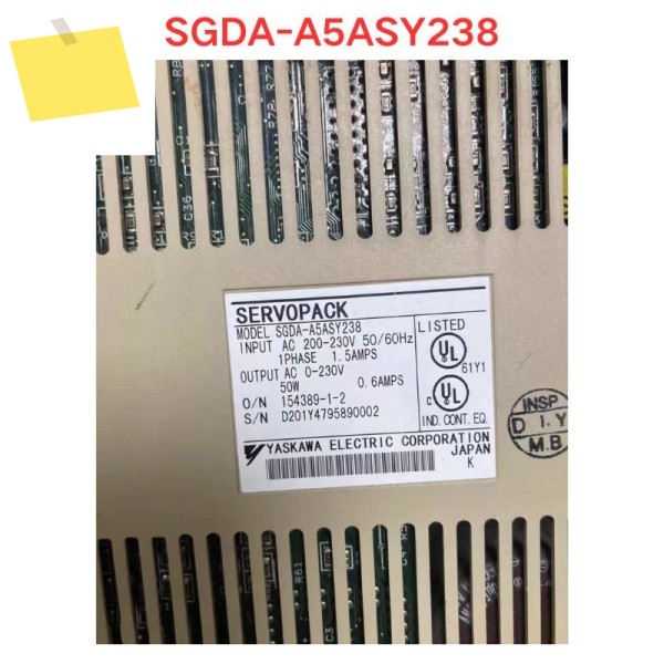 중고 SGDA-A5ASY238 서보 드라이버 기능 테스트 OK 제품 이미지