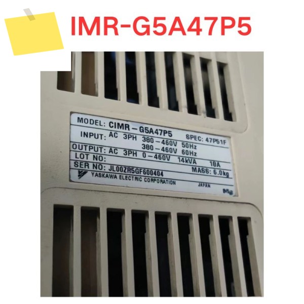 중고 CIMR-G5A47P5 인버터 기능 테스트 OK 제품 이미지