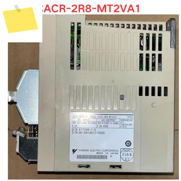 중고 CACR-2R8-MT2VA1 서보 드라이버 기능 테스트 OK 제품 이미지