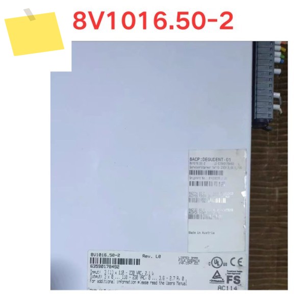 중고 8V1016.50-2 서보 드라이버 기능 테스트 OK 제품 이미지