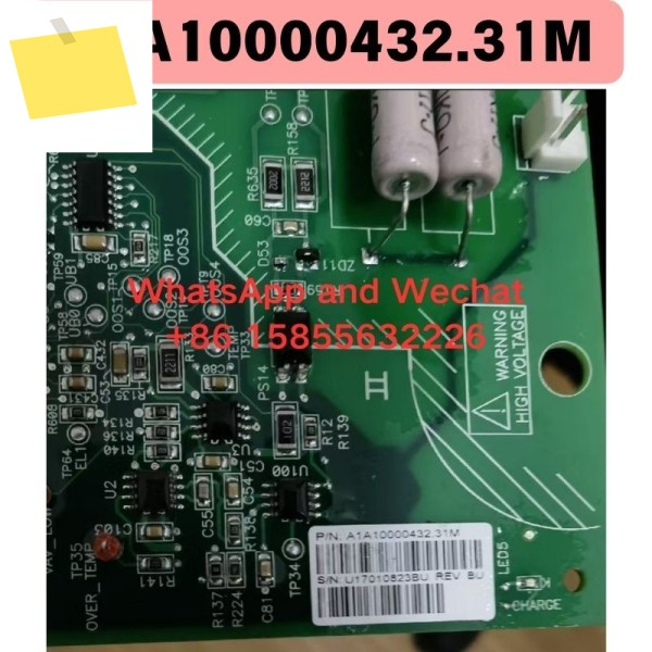 A1A10000432.31M 고전압 주파수 변환기 전원 장치 드라이브 보드 기능 테스트 완료 제품 이미지
