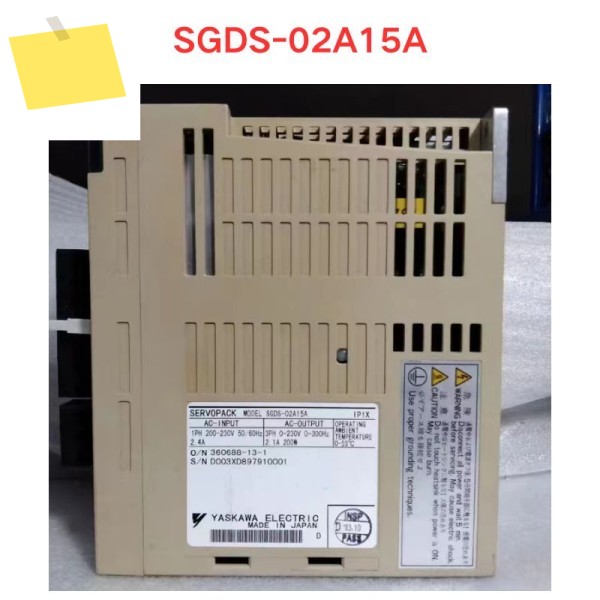 중고 SGDS-02A15A 서보 드라이버 기능 테스트 OK 제품 이미지