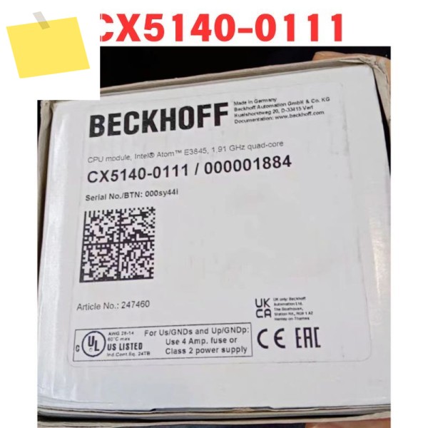 CX5140-0111 PLC 컨트롤러 기능 테스트 완료 제품 이미지