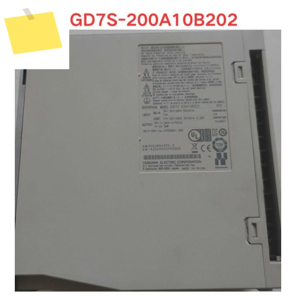 중고 SGD7S-200A10B202 서보 드라이버 기능 테스트 OK 제품 이미지