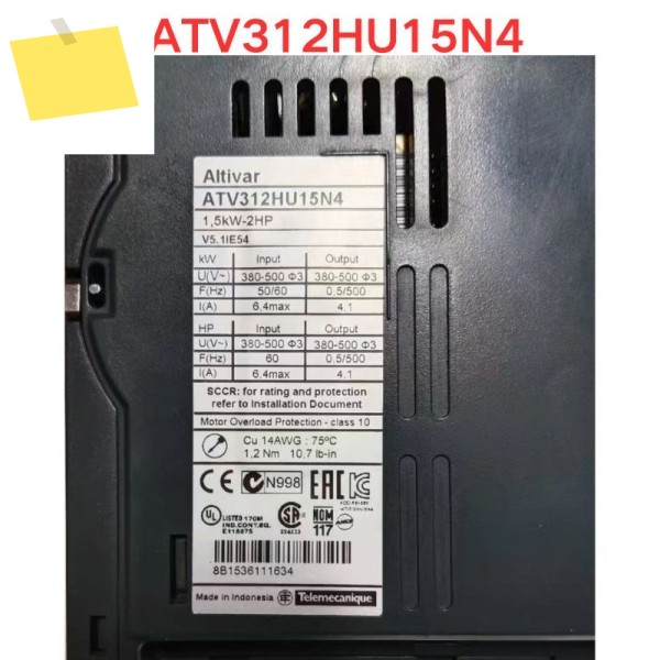 인버터 ATV312HU15N4 기능 테스트 사용 OK 제품 이미지